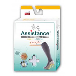 Wola  Assistance socks Podkolanówki Cupron z cząsteczkami miedzi
